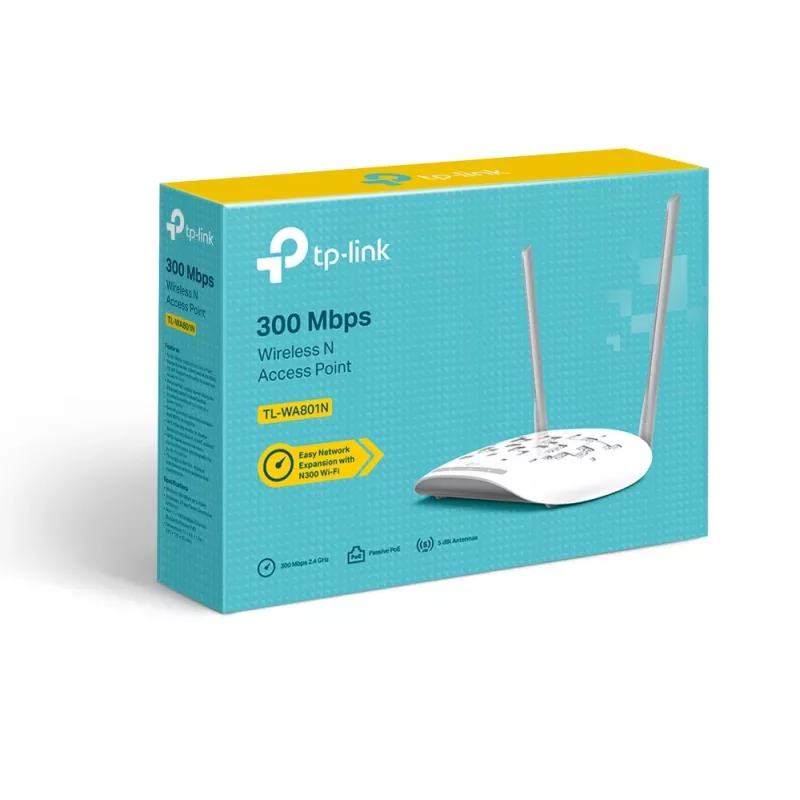 TP-Link TL-WA801N Wireless Access Point 300 Mbit/s Λευκό Power over Ethernet (PoE)