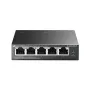 TP-Link TL-SG1005LP Δικτυακό Switch Unmanaged Gigabit Ethernet (10/100/1000) Power over Ethernet (PoE) Μαύρο