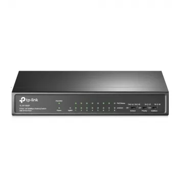 TP-Link 9-Port 10/100Mbps Desktop Switch με 8-Port PoE+