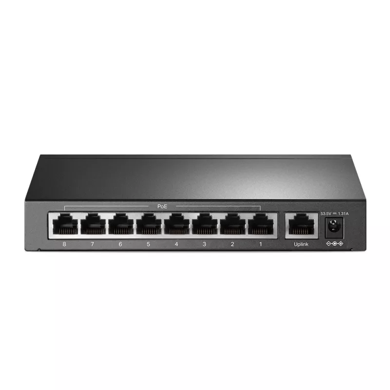 TP-Link 9-Port 10/100Mbps Desktop Switch με 8-Port PoE+