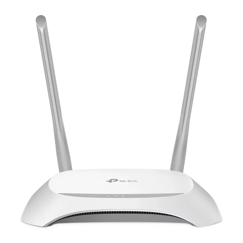 TP-Link TL-WR840N Wireless Router Fast Ethernet Single-Band (2,4 GHz) Γκρι, Λευκό