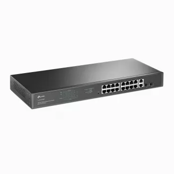 TP-Link 18-Port Gigabit Rackmount Switch με 16 PoE+, Unmanaged, Gigabit Ethernet (10/100/1000), Vollduplex, Power over Ethernet (PoE), Rackmontage, 1U