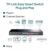 Managed Switch TP-Link TL-SG1428PE 28-Port Gigabit με 24-Port PoE+