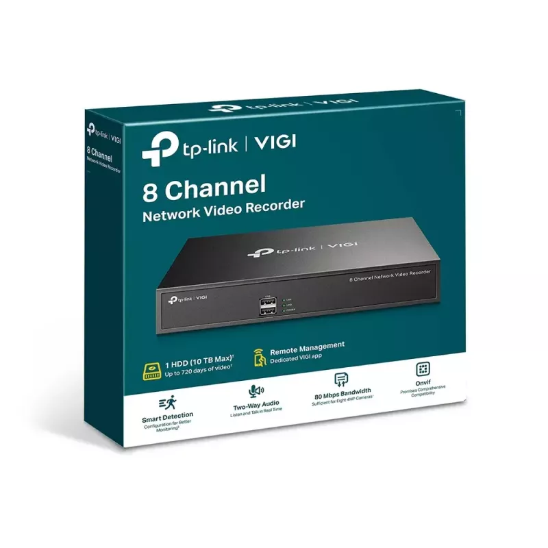 TP-LINK VIGI 8-Κανάλι Βίντεο Καταγραφέας Δικτύου