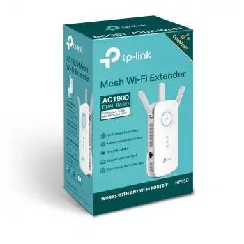 TP-Link RE550 Ενισχυτής δικτύου Πομπός και δέκτης δικτύου Λευκό 10, 100, 1000 Mbit/s