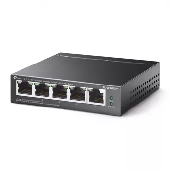 TP-Link 5-Port 10/100Mbps Desktop PoE Switch με 4-Port, Unmanaged, Fast Ethernet (10/100), Vollduplex, Power over Ethernet (PoE)
