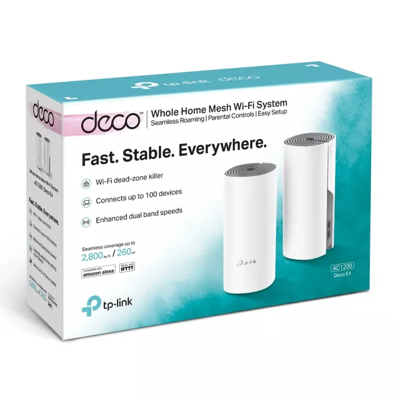 TP-Link AC1200 Deco Whole Home Mesh Wi-Fi System, συσκευασία 2 τεμ.