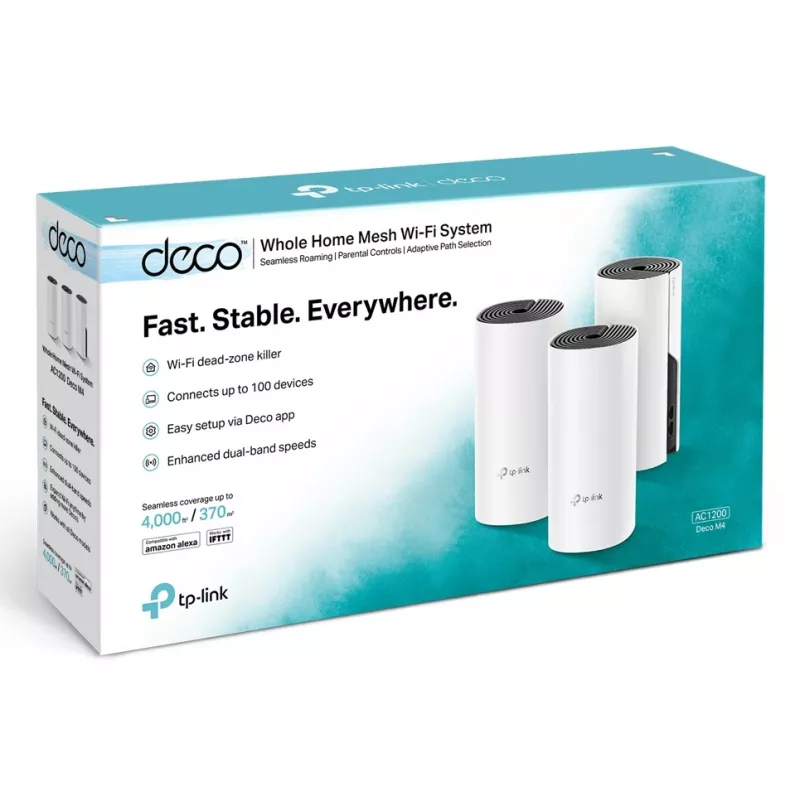 TP-Link AC1200 Whole-Home Mesh Wi-Fi System (συσκευασία 3 τεμ.)