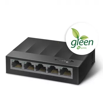 TP-Link 5-Port 10/100/1000Mbps Desktop Network Switch, Unmanaged, Gigabit Ethernet (10/100/1000), Επιτοίχια τοποθέτηση