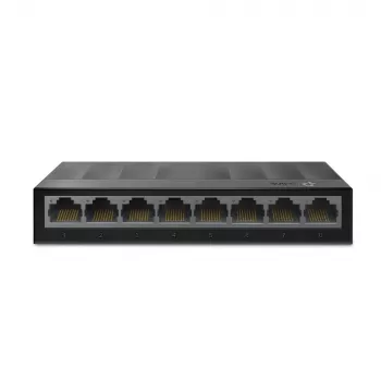 TP-Link 8-Port 10/100/1000Mbps Desktop Δικτυακό Switch, Unmanaged, Gigabit Ethernet (10/100/1000), επιτοίχια τοποθέτηση