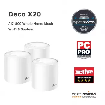 TP-Link AX1800 Whole Home Mesh Wi-Fi 6 System, συσκευασία 3 τεμ.