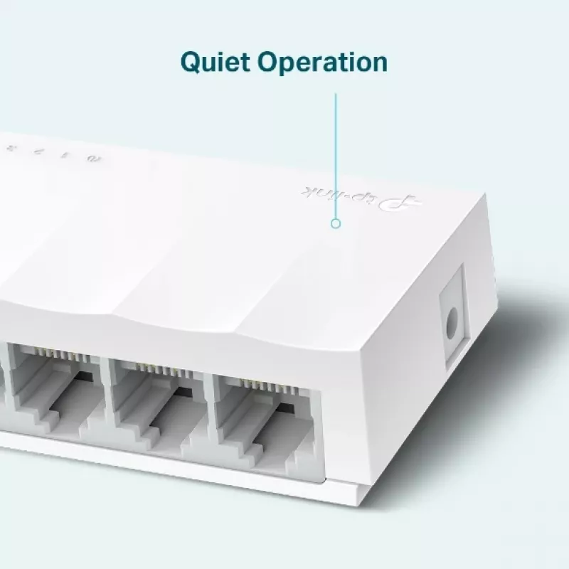 Διακόπτης δικτύου TP-Link LS1005 unmanaged Fast Ethernet λευκό