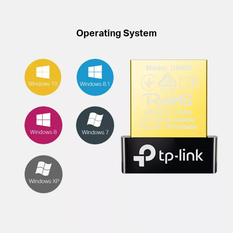 TP-Link UB400 κάρτες διασύνδεσης / προσαρμογείς Bluetooth