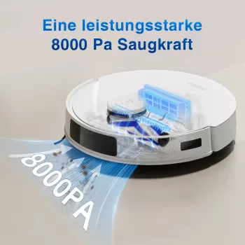 Ρομποτική σκούπα Ecovacs DEEBOT N20, λευκή