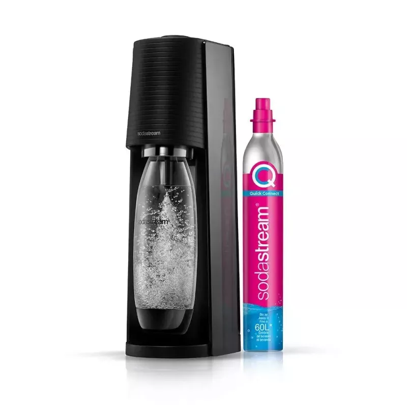 Συσκευή σόδας SodaStream Terra μαύρη