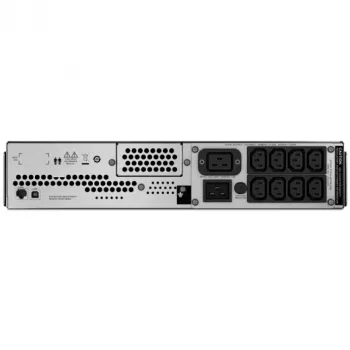 APC Smart-UPS C, Line Interactive, 3kVA, Rackmount 2U, 230V, 8x IEC C13+1x IEC C19 έξοδοι, επικοινωνία USB και σειριακή, AVR, γραφικό LCD