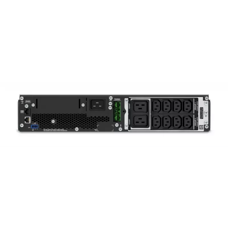 APC Smart-UPS On-Line SRT3000RMXLI - 3000VA, 8x C13 & 2x C19, τοποθέτηση σε rack