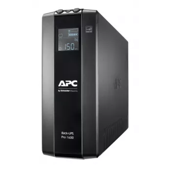 APC Back-UPS Pro, 1600VA/960W, Tower, 230V, 8x IEC C13 υποδοχές, AVR, LCD, μπαταρία αντικαθιστώμενη από τον χρήστη