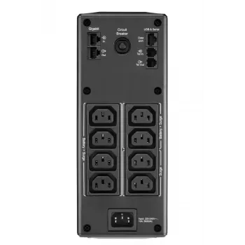 APC Back-UPS Pro, 1600VA/960W, Tower, 230V, 8x IEC C13 υποδοχές, AVR, LCD, μπαταρία αντικαθιστώμενη από τον χρήστη
