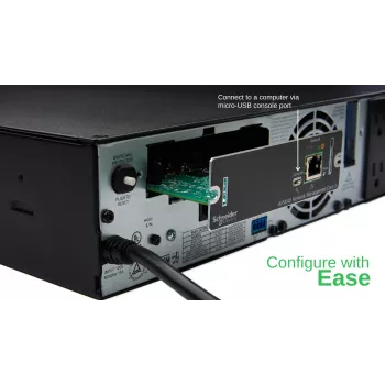 APC AP9640 Smart-UPS κάρτα διαχείρισης δικτύου (gen3), κάρτα διαχείρισης δικτύου, SmartSlot, 12,1 mm, 11,4 mm, 38 mm, 80 g