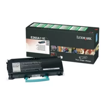 Κασέτα τόνερ Lexmark E260A11E 3000 σελίδες μαύρο