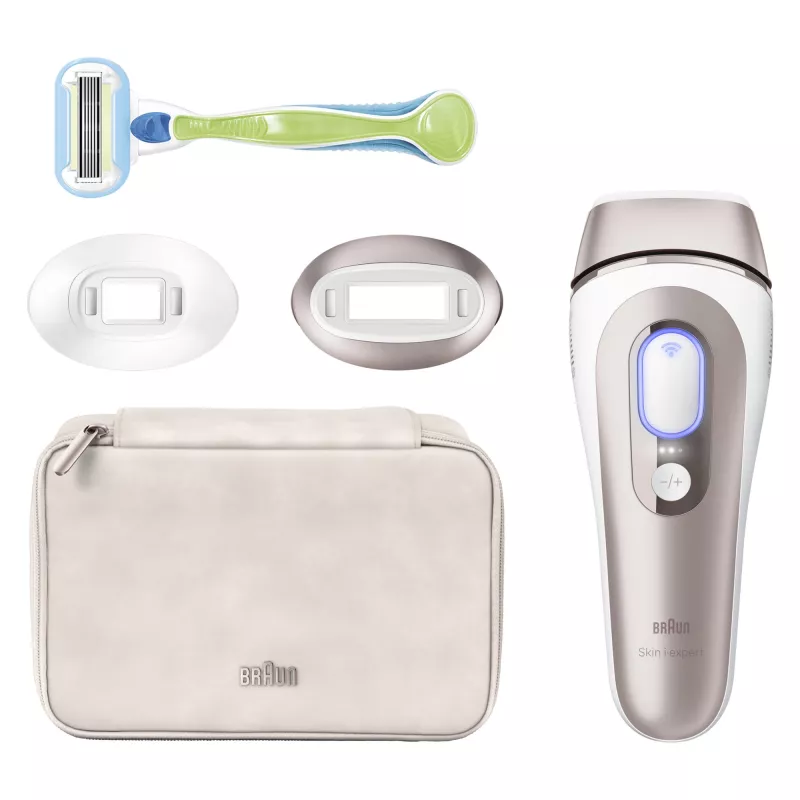 Braun Skin i-expert PL7147 Intense Pulsed Light (IPL) ροζ χρυσό, λευκό