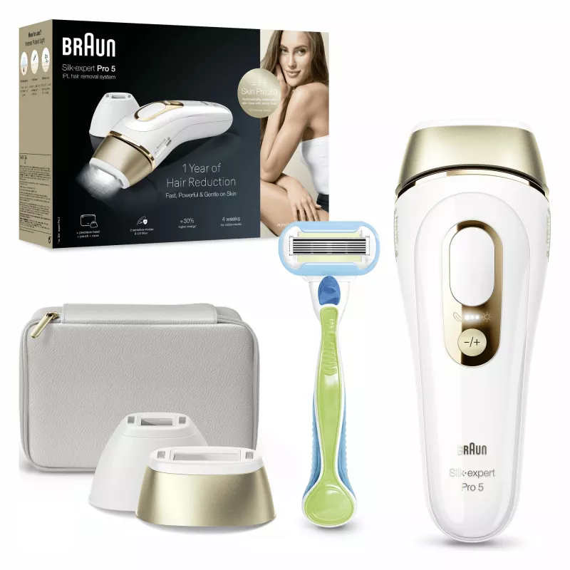Braun PL5152 Intense pulsed light (IPL) χρυσό, λευκό