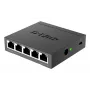 D-Link DGS-105 Unmanaged L2 Gigabit Ethernet (10/100/1000) Μαύρο