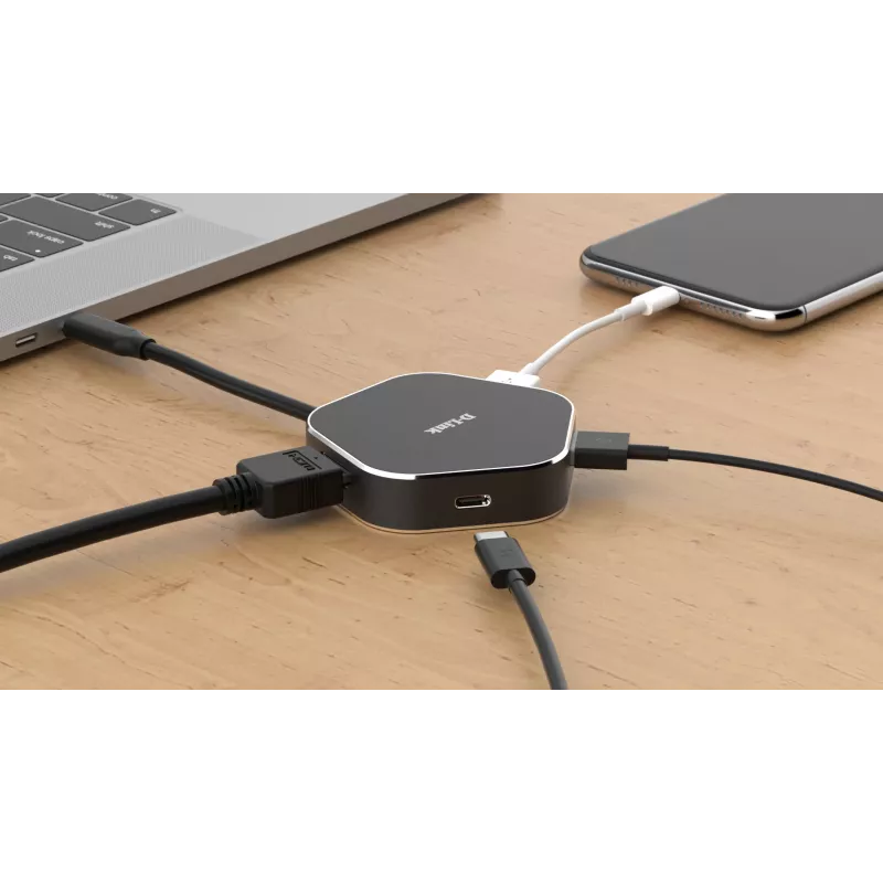 D-Link 4-in-1 USB-C Hub με HDMI και Power Delivery