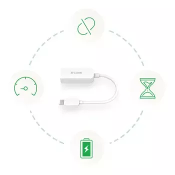 Προσαρμογέας Ethernet D-Link DUB-E250 USB-C σε 2.5G