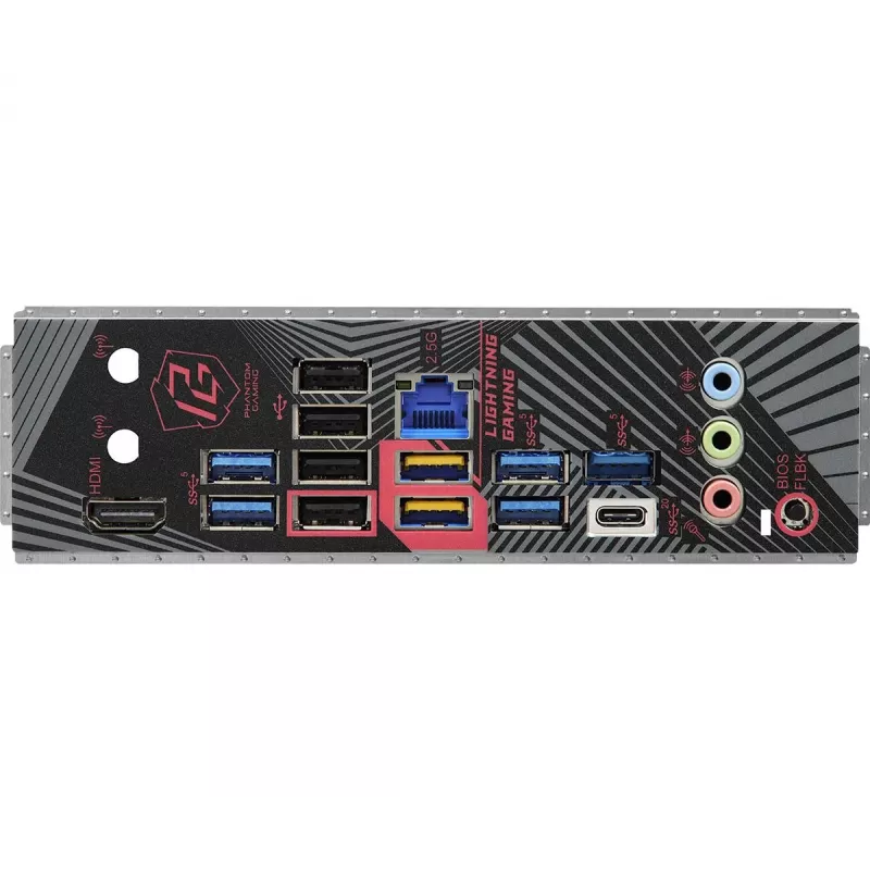 ASRock Μητρική B650 PG Lightning AM5 AMD B650 USB 3.2 SATA 3 7.1ch HD Audio ATX
