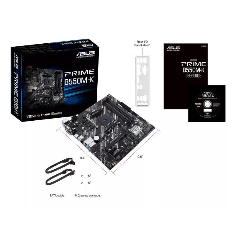 Μητρική ASUS PRIME B550M-K AMD B550 Socket AM4 micro ATX