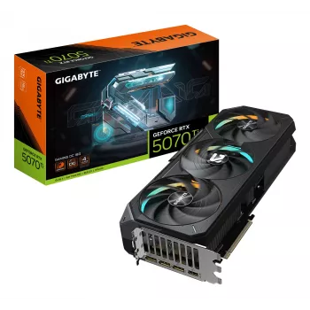 GIGABYTE GeForce RTX 5070 Ti GAMING OC 16G κάρτα γραφικών - 16GB GDDR7, 256bit, PCI-E 5.0, 2588 MHz Core Clock, 3 x DP 2.1a, 1 x HDMI 2.1b, NVIDIA DLSS 4, GV-N507TGAMING OC-16GD