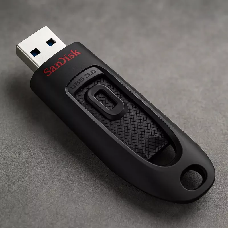 USB Flash Drive SanDisk 32 GB USB Type-A 3.2 Gen 1 μαύρο