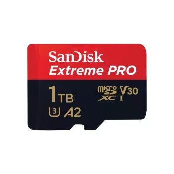 Κάρτα μνήμης MicroSDXC SANDISK Extreme PRO 1 TB UHS-I, ανάγνωση 200 MB/s, εγγραφή 140 MB/s, A2, U3, V30, Κλάση 10