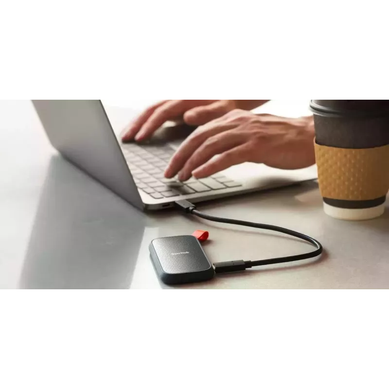 Εξωτερικός στερεός δίσκος SanDisk 2 TB USB Type-C 3.2 Gen 2 SDSSDE30-2T00-G26