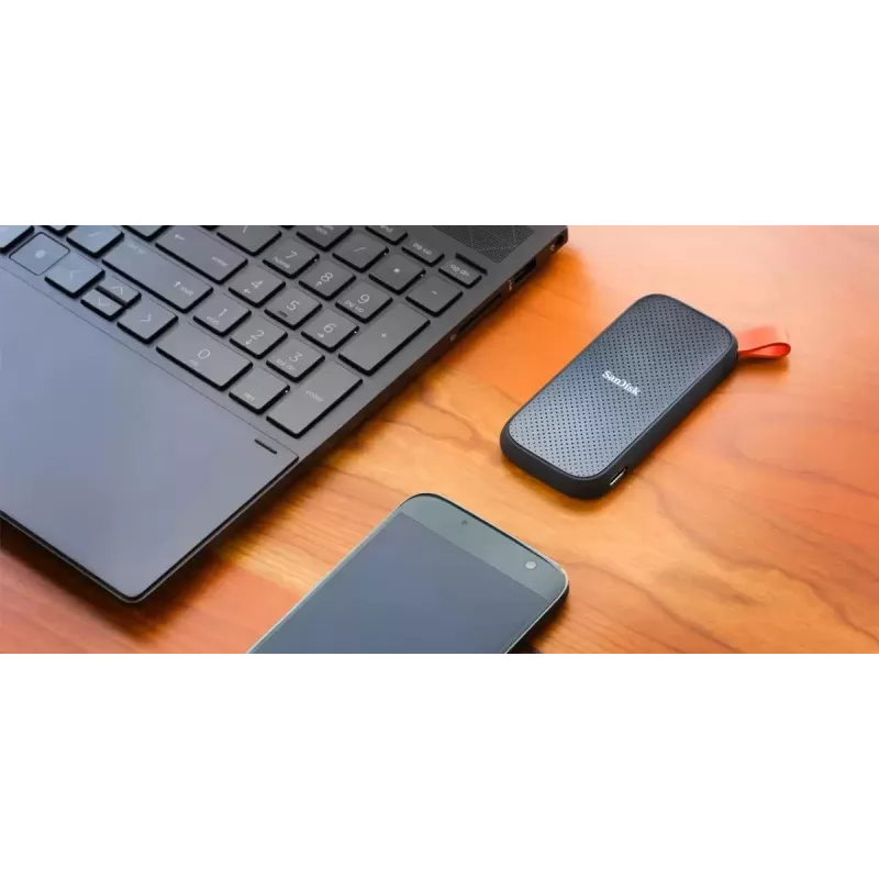 Εξωτερικός στερεός δίσκος SanDisk 2 TB USB Type-C 3.2 Gen 2 SDSSDE30-2T00-G26