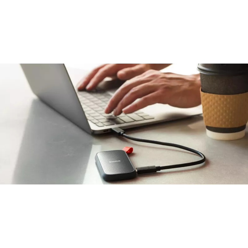 Εξωτερικός στερεός δίσκος SanDisk 1 TB USB Type-C 3.2 Gen 2 SDSSDE30-1T00-G26