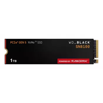 Στερεός δίσκος SSD Western Digital 1 TB M.2 PCI Express 5.0 Μαύρο SN8100