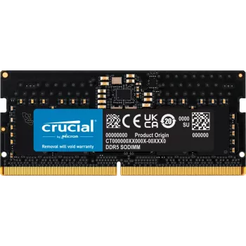 MICRON / CRUCIAL Μνήμη 8GB DDR5-4800 SODIMM (CT8G48C40S5)
