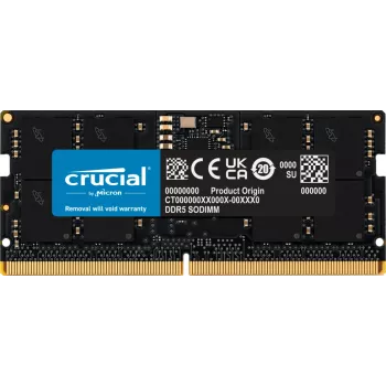 MICRON / CRUCIAL Μνήμη 16GB DDR5-4800 SODIMM