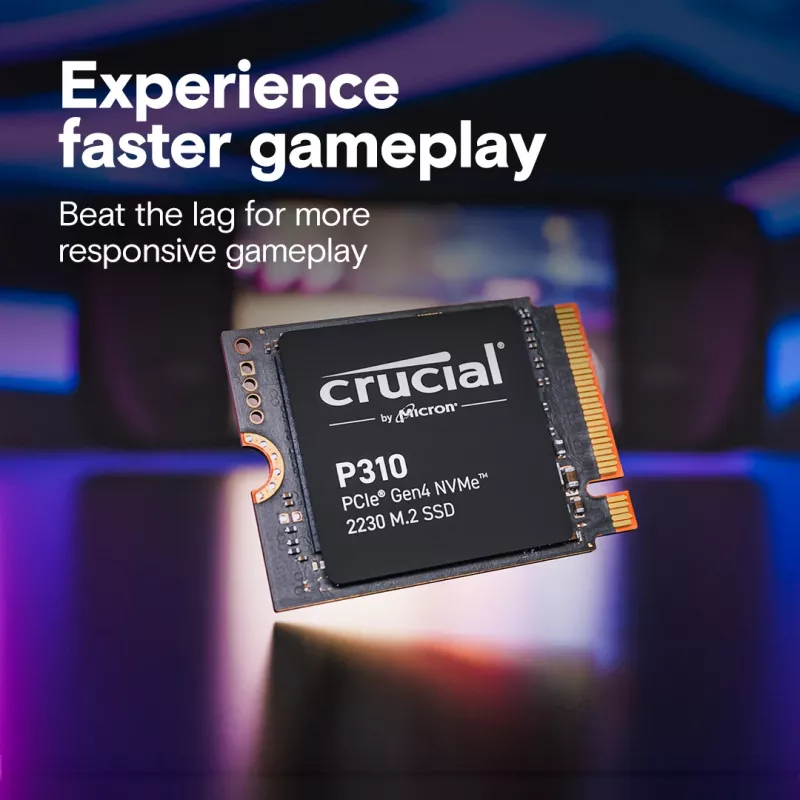 Μονάδα SSD Crucial 2TB M.2 PCIe Gen4 NVMe P310