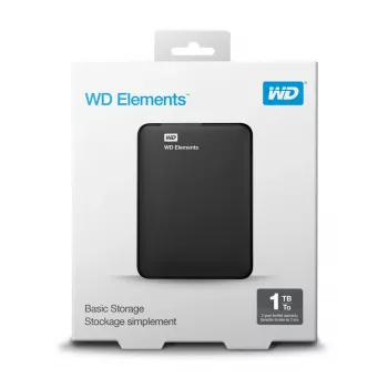 Εξωτερικός σκληρός δίσκος Western Digital 1TB 2.5 ίντσες USB 3.2 Gen 1 WDBUZG0010BBK-WESN