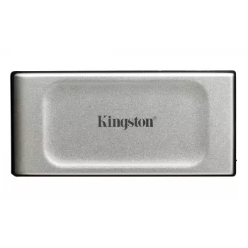 Kingston Technology 500G Φορητός SSD XS2000, 500 GB, USB Type-C, 3.2 Gen 2 (3.1 Gen 2), 2000 MB/s, Μαύρο, Ασημί