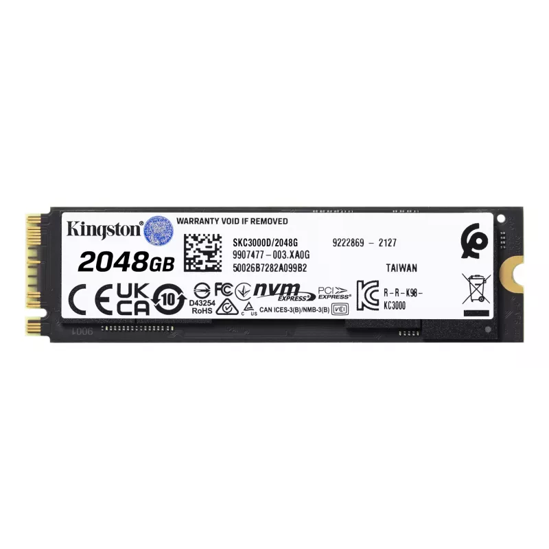 Σκληρός δίσκος SSD Kingston Technology 2048G M.2 NVMe KC3000