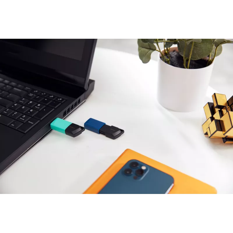 Kingston Technology DataTraveler 64GB USB3.2 Gen 1 Exodia M (μαύρο + μπλε)