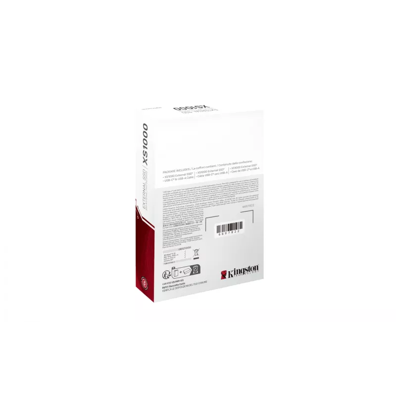 Kingston Technology 1TB XS1000 Εξωτερική φορητή μονάδα solid-state USB 3.2 Gen 2