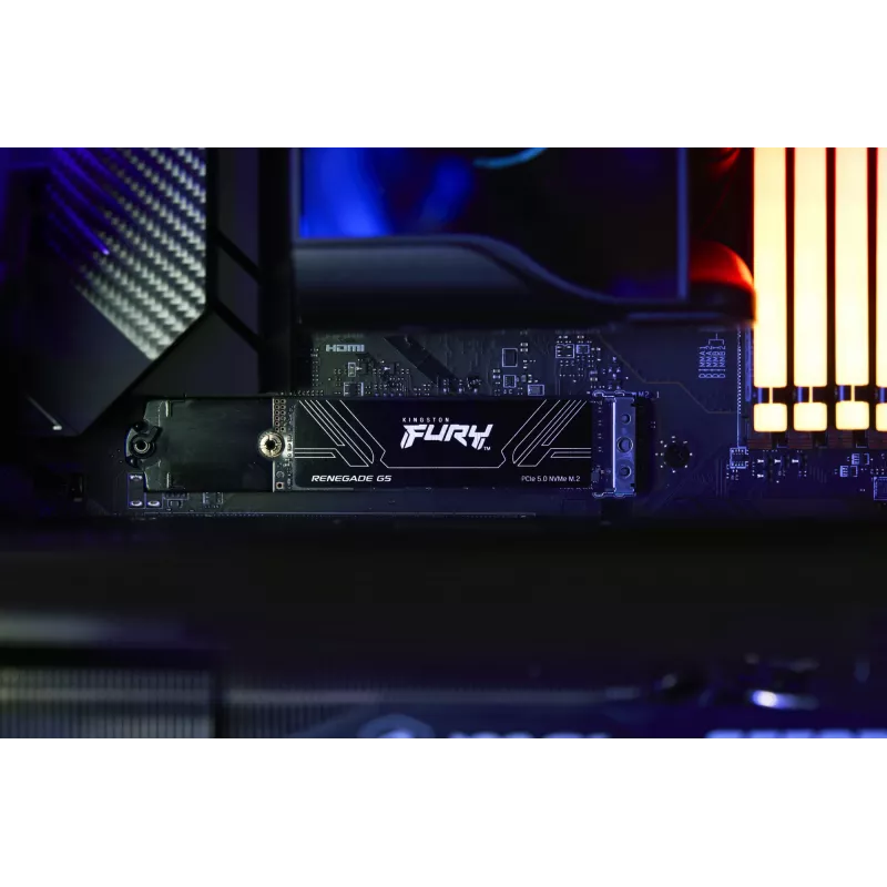 Δίσκος SSD Kingston Technology FURY Renegade G5 2 TB, M.2 2280, NVMe PCIe 5.0, ανάγνωση/εγγραφή 14700/14000 MB/s, 3D TLC