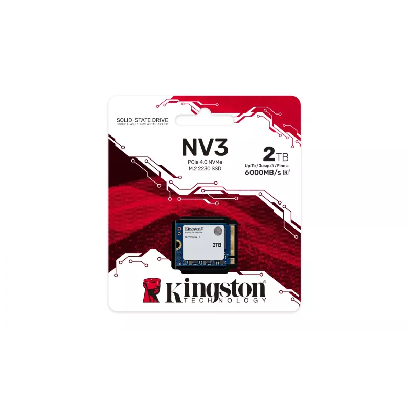 Σκληρός δίσκος SSD Kingston Technology 2000G M.2 2230 NVMe SNV3SM3/2T0