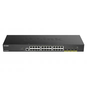 D-Link 24-Port Gigabit Smart Managed Switch με 4x 10G SFP+, Managed, L3, Gigabit Ethernet (10/100/1000), Vollduplex, Rack-Montage
